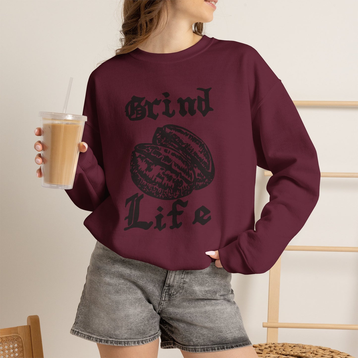 Grind Life Crewneck Sweatshirt