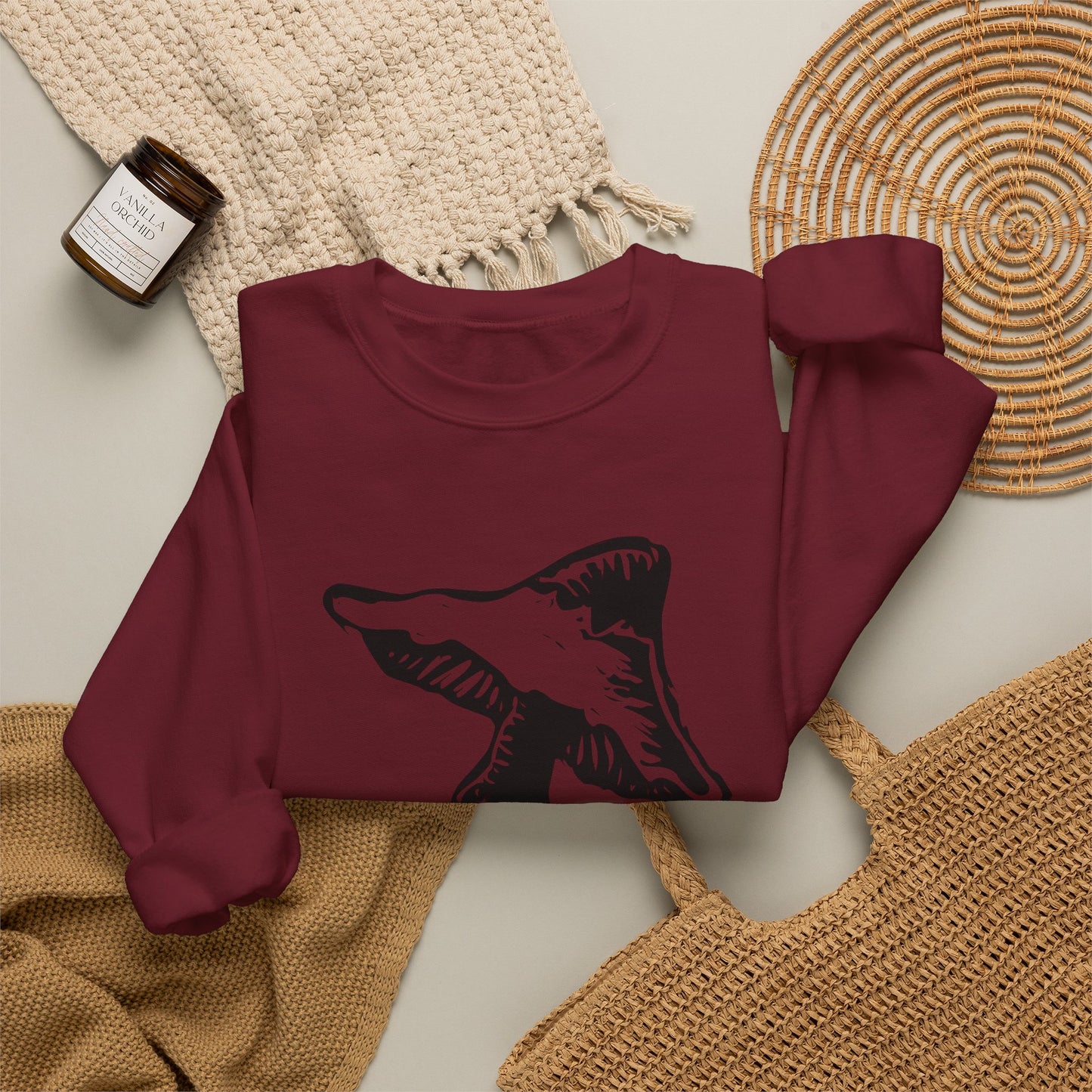 Manic Mushroom Crewneck Sweatshirt
