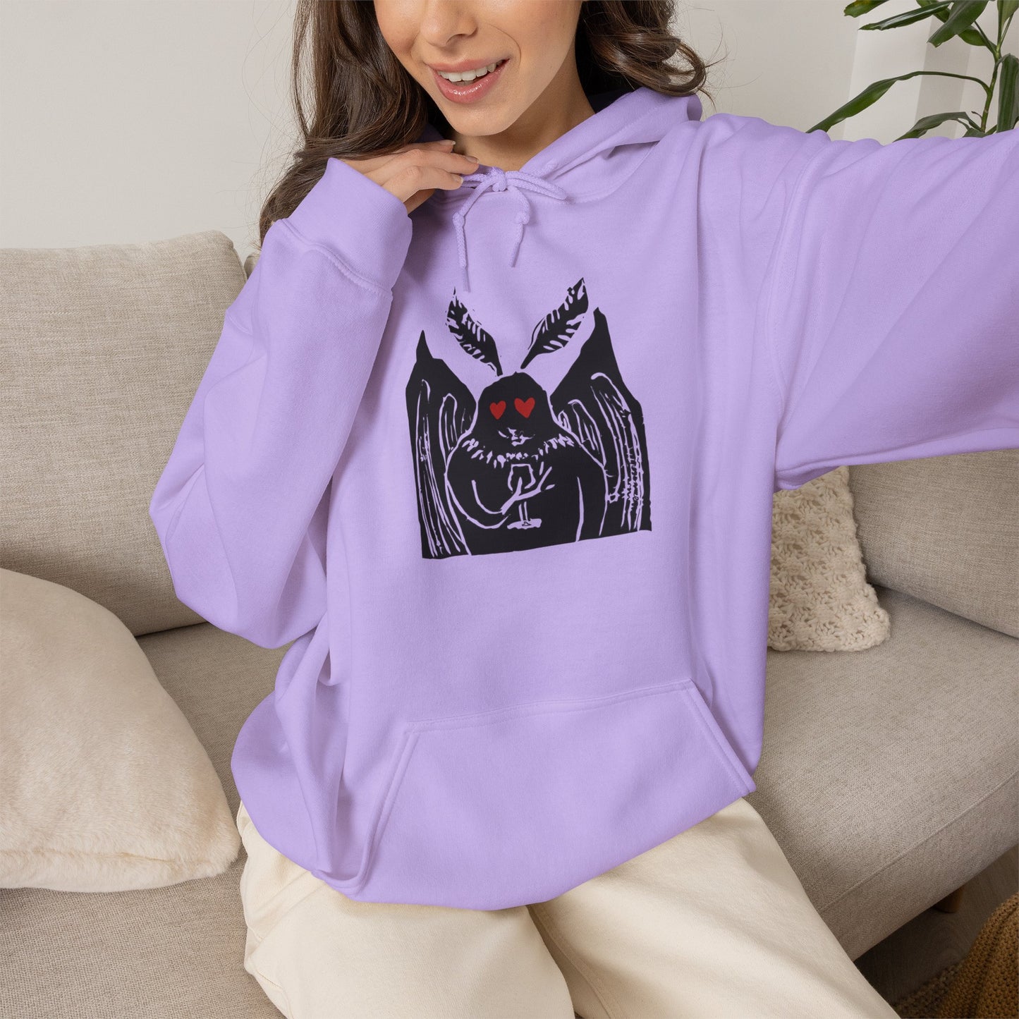 Mothman Hooded Sweatshirt