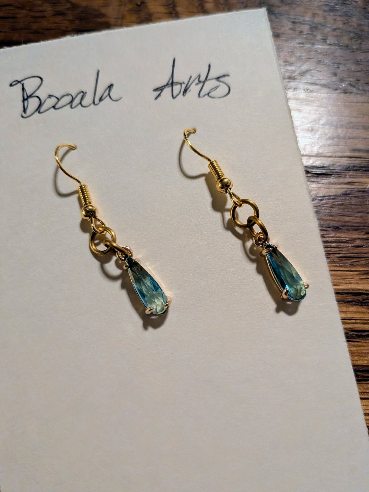 Tear Drop Mini Gem Earrings