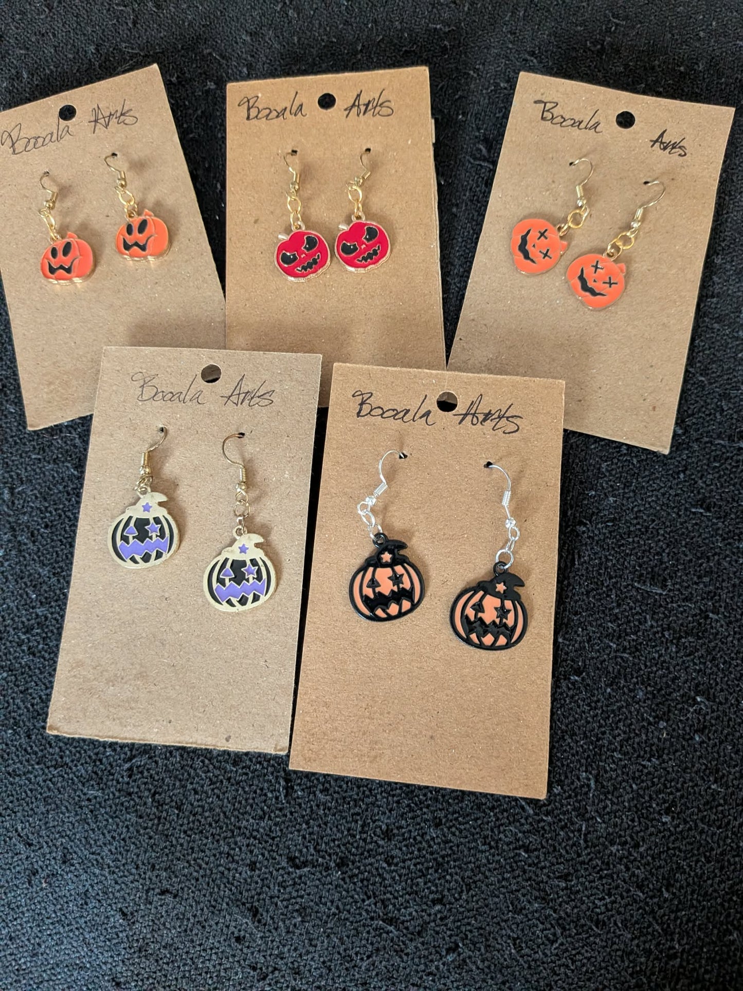 Pumpkin Earrings