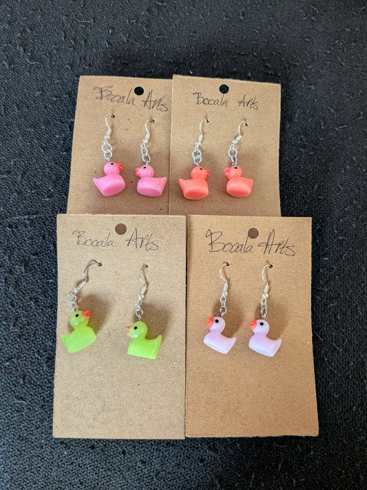 Duck Earrings