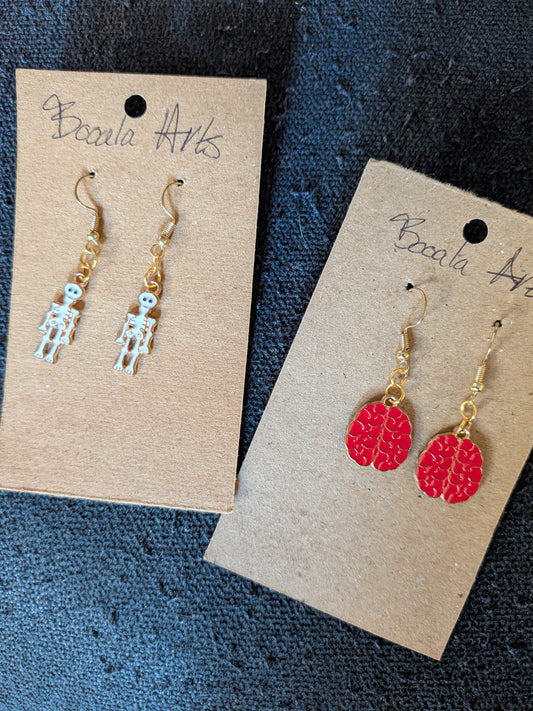 Trick'r'Treat Miscellanious Charm Earrings