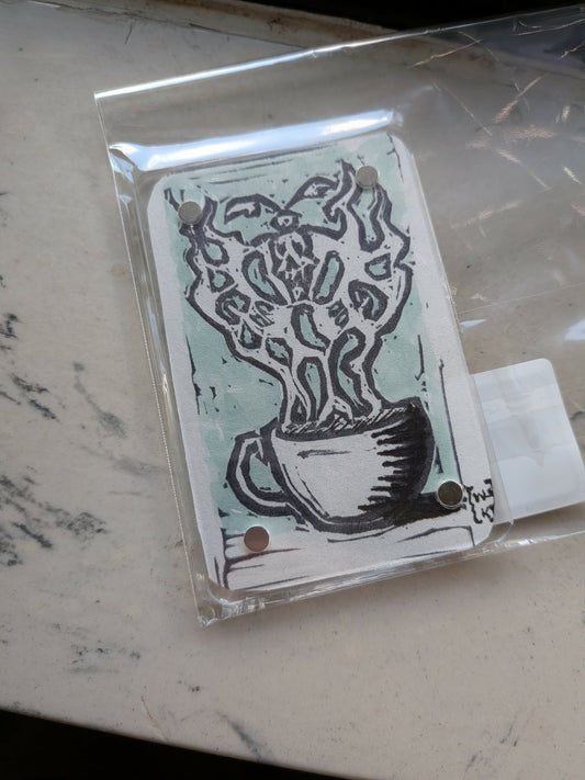 Clip Magnets Linograph Prints