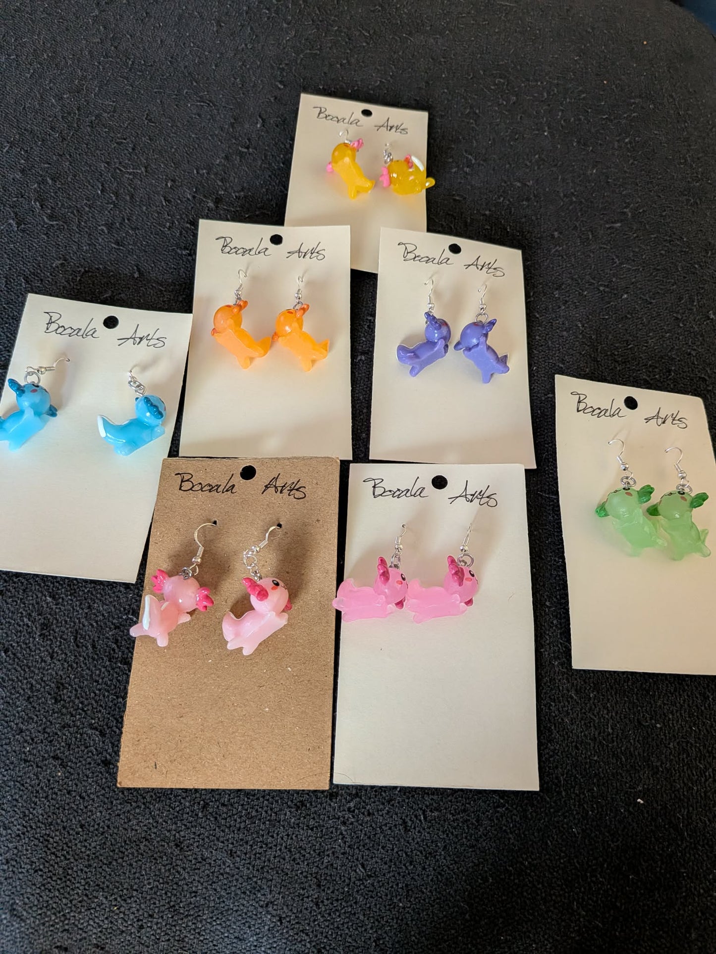 Axolotl Earrings