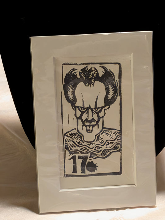 Horror Icon Linograph Prints
