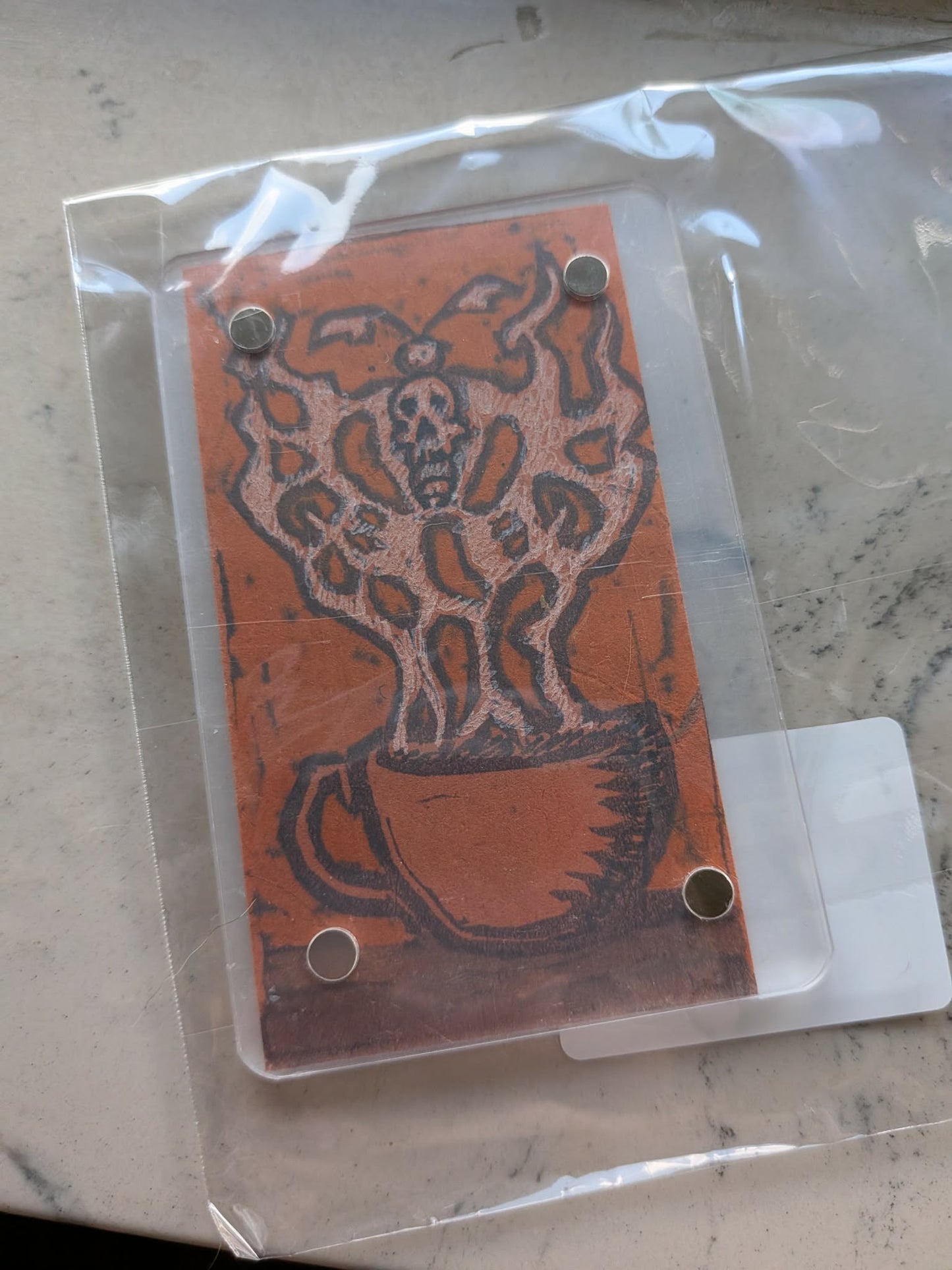 Clip Magnets Linograph Prints