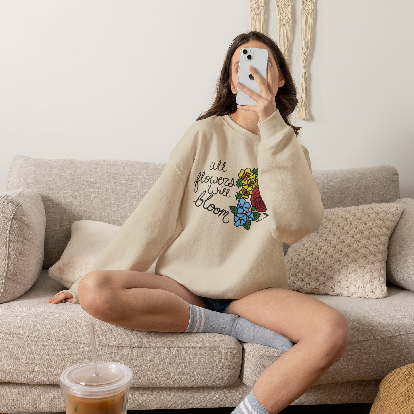 All Flowers Will Bloom Pride 2026 Sweatshirt