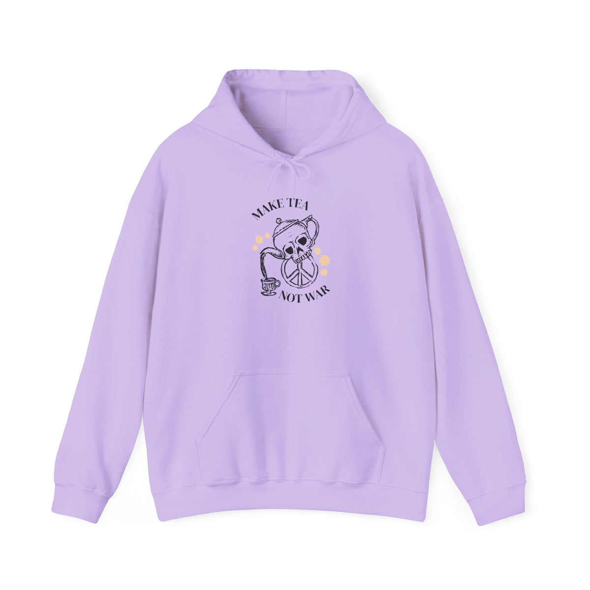 Make Tea Not War Hooded Sweatshirt