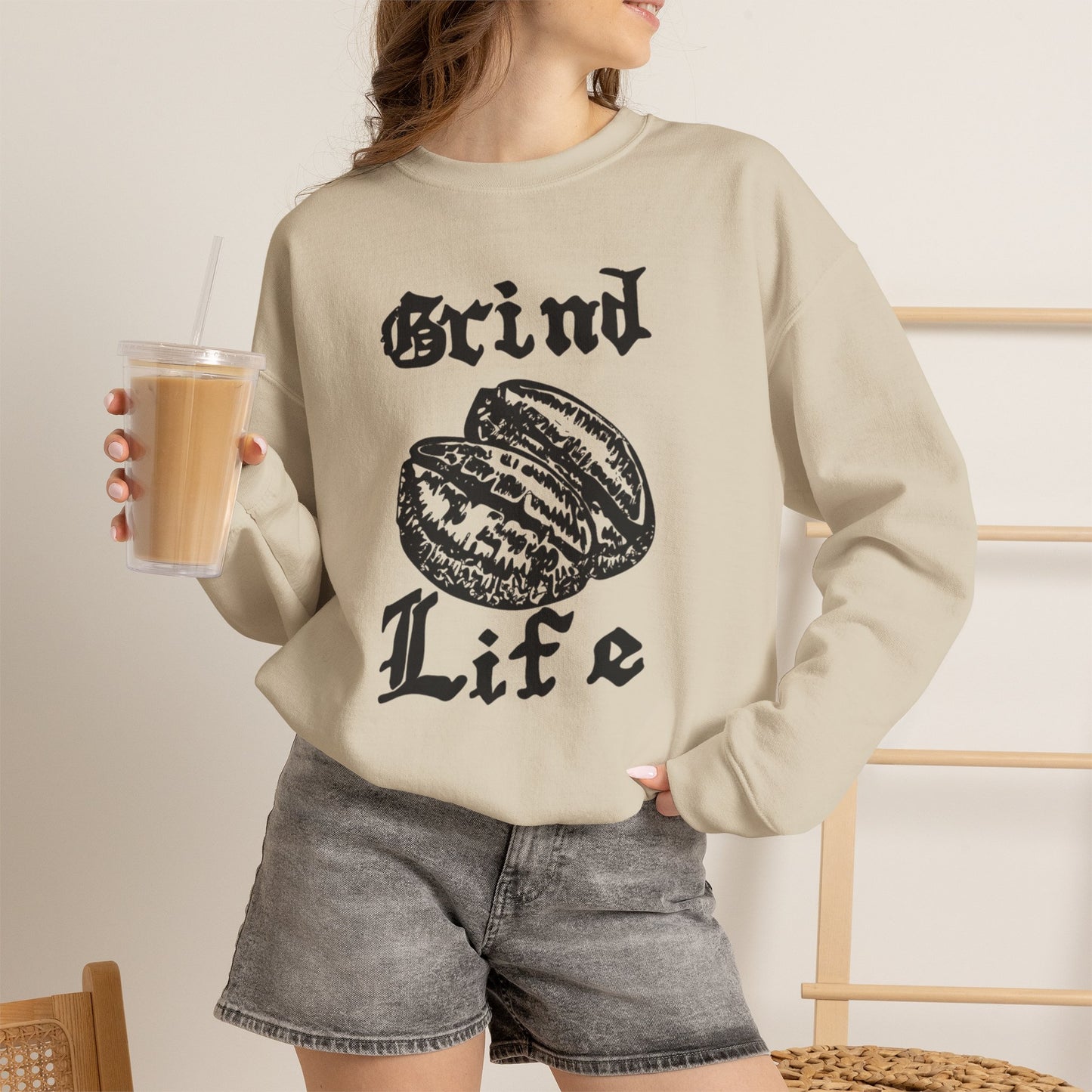 Grind Life Crewneck Sweatshirt