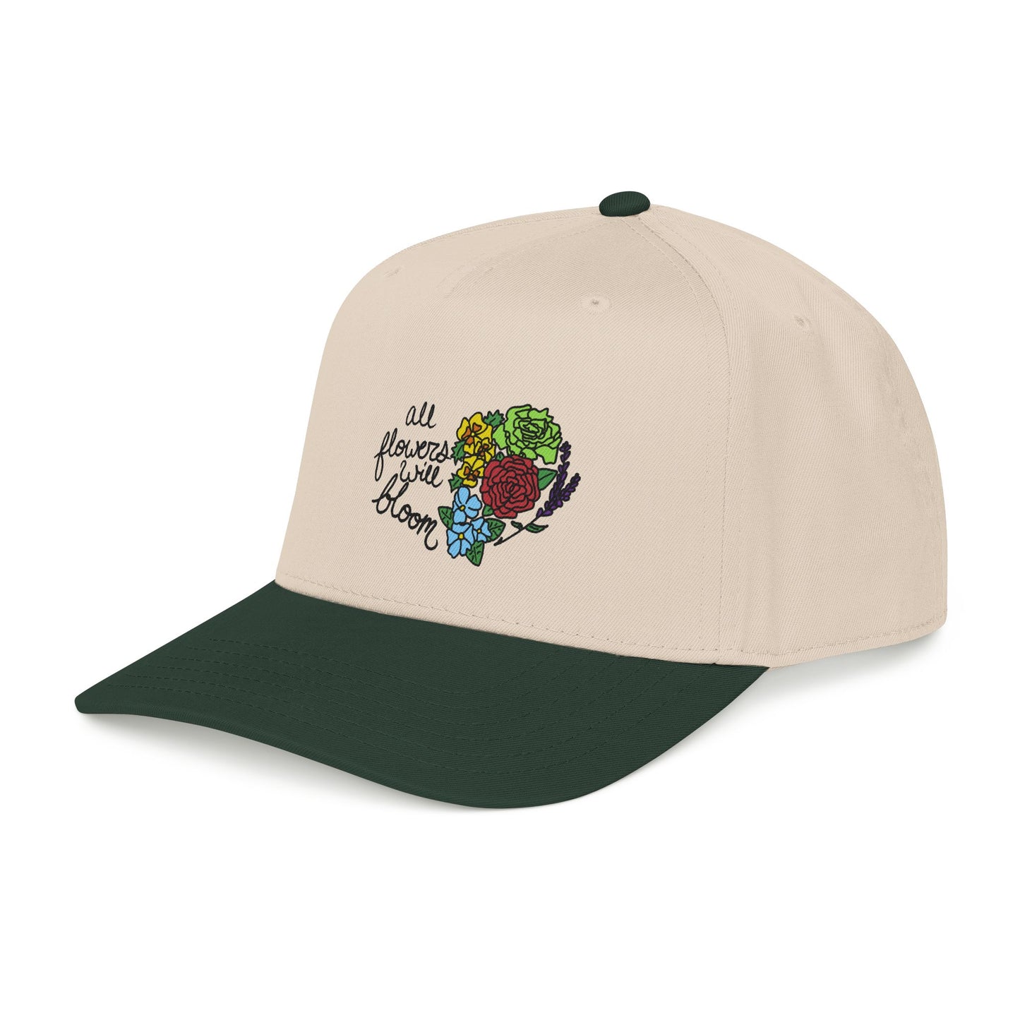 All Flowers Will Bloom Pride 2026 Baseball Cap