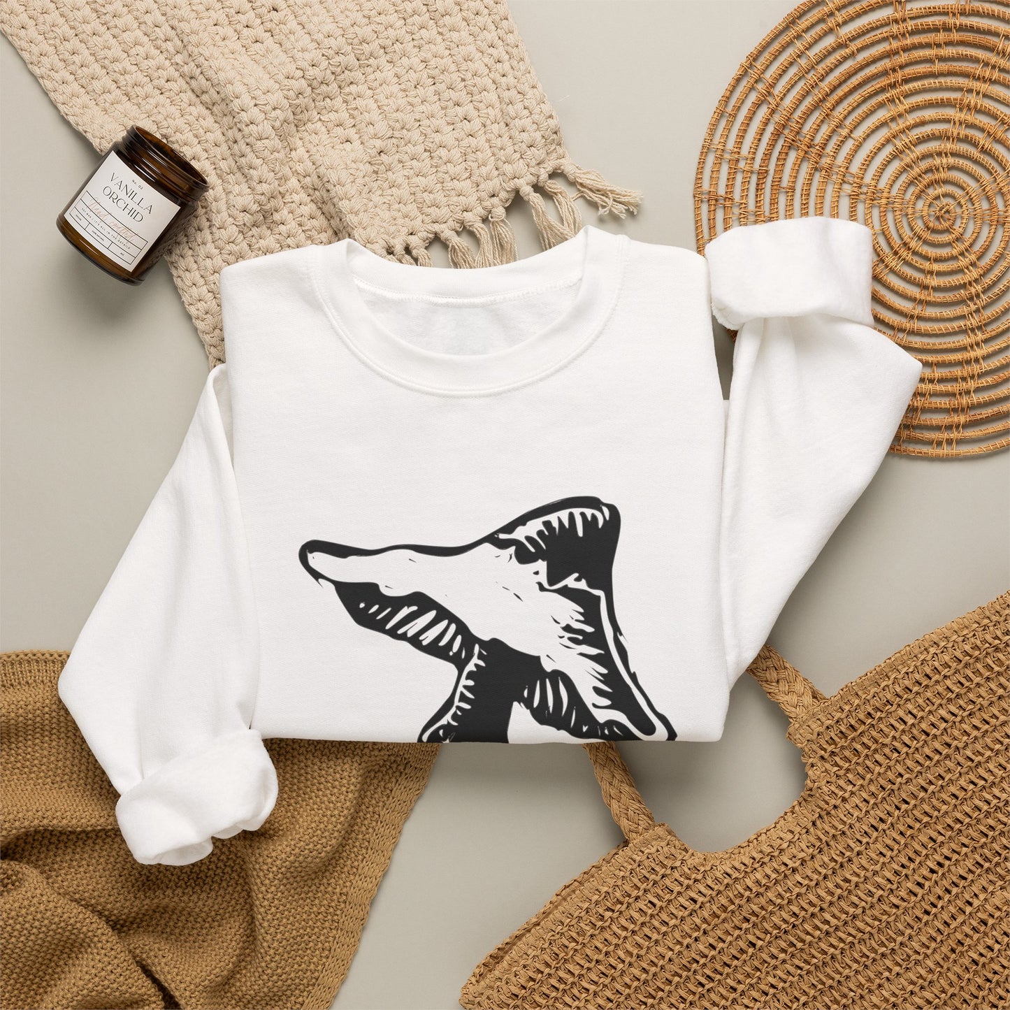 Manic Mushroom Crewneck Sweatshirt