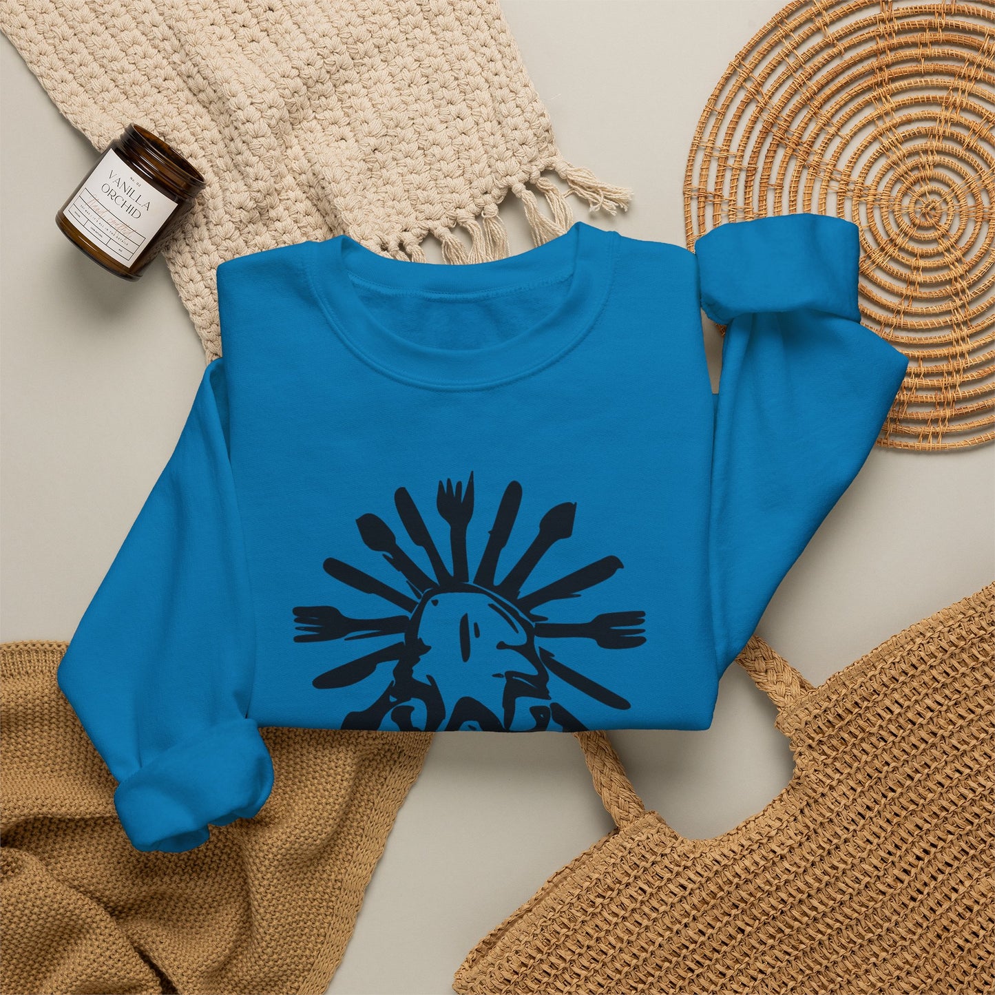 Culinary Crow Crewneck Sweatshirt