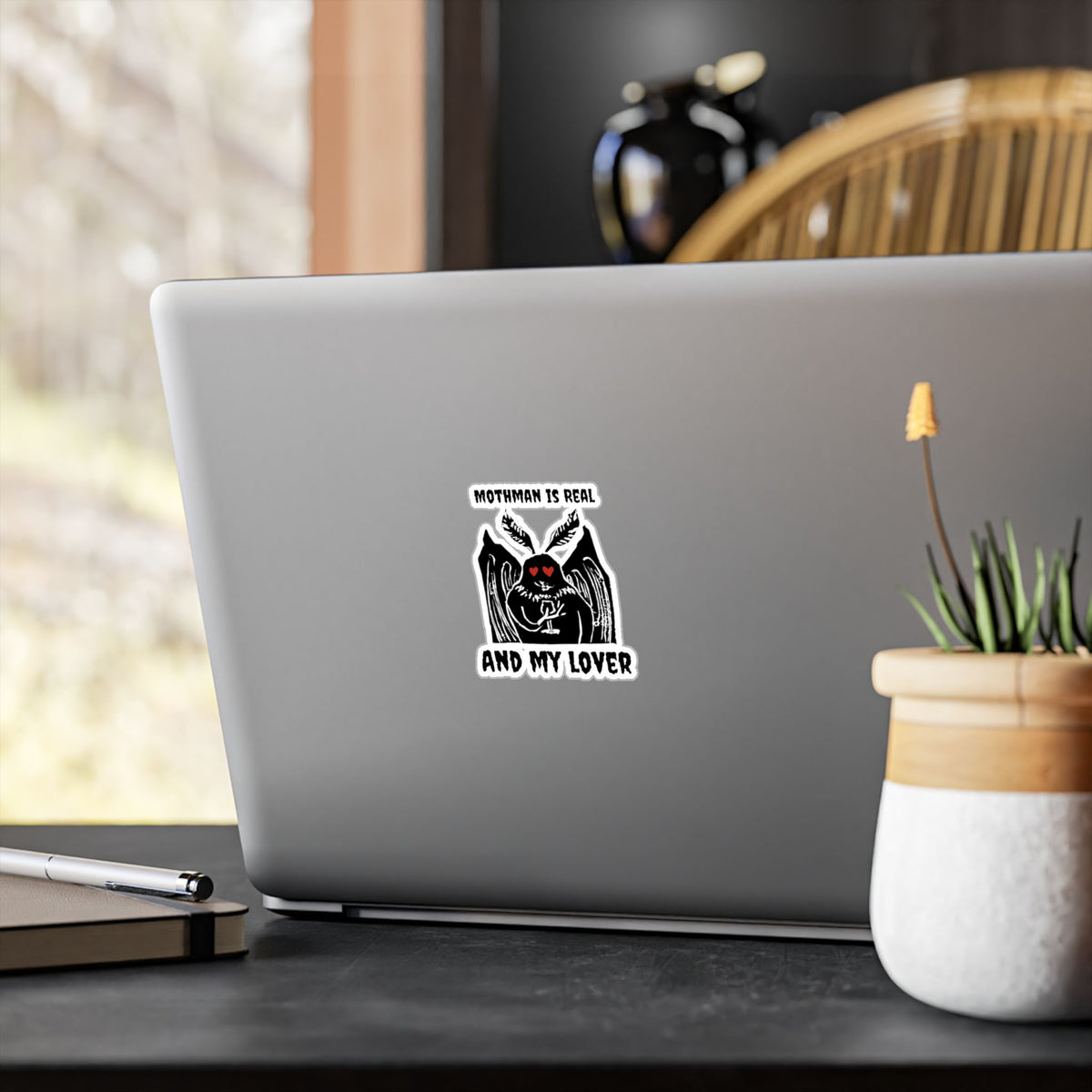 Mothman kiss-cut Sticker Decals