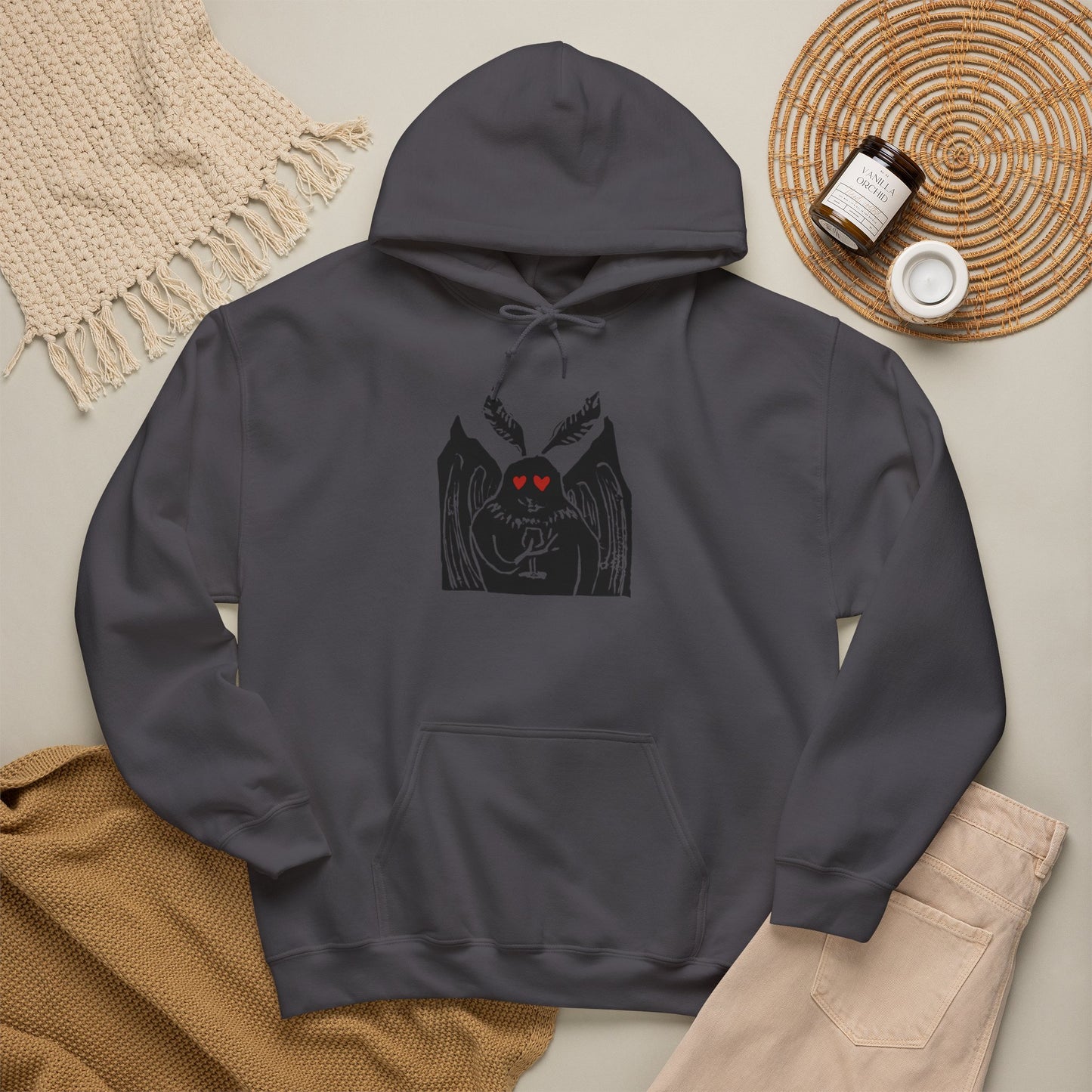 Mothman Hooded Sweatshirt