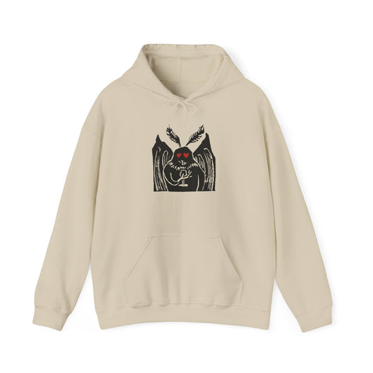 Mothman Hooded Sweatshirt