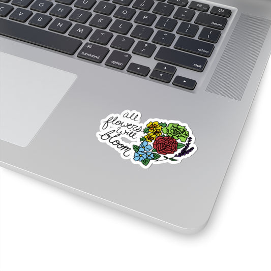 All Flowers Will Bloom Pride 2026 Sticker