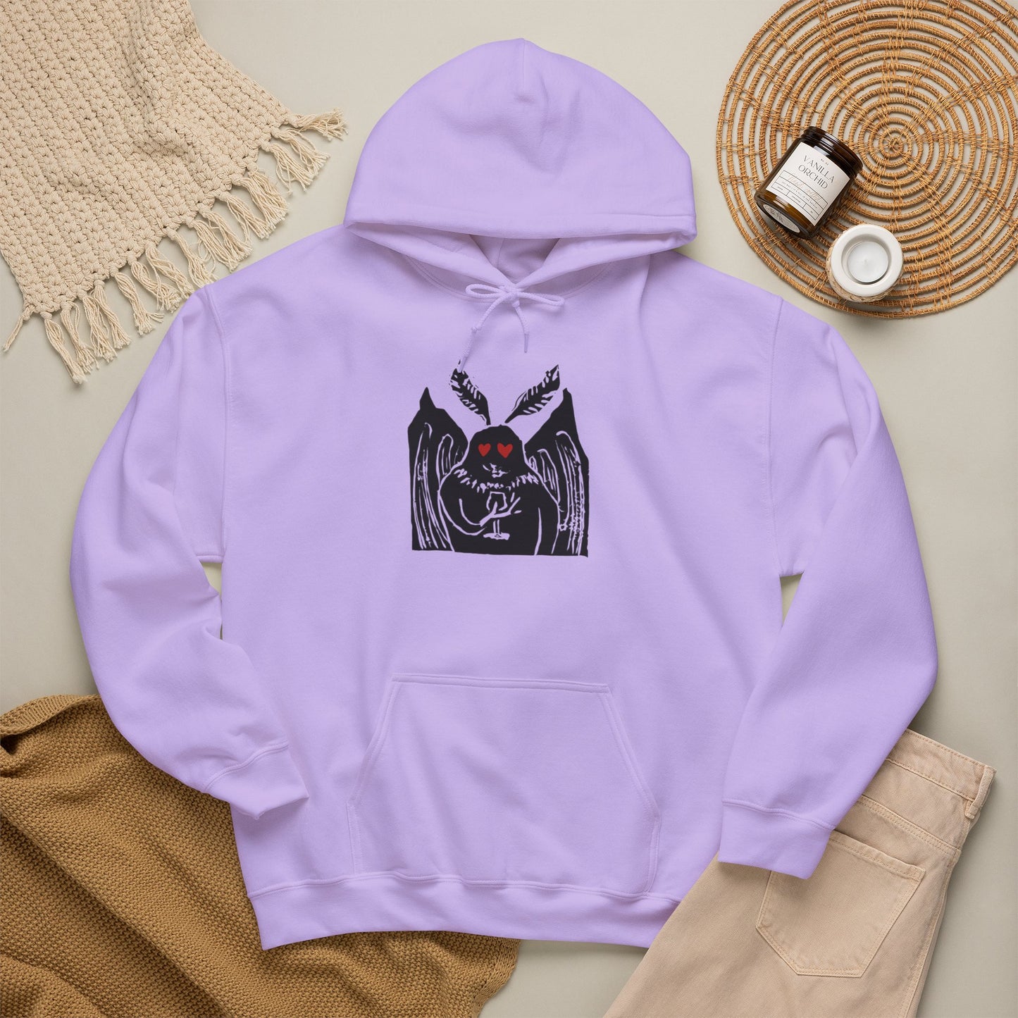 Mothman Hooded Sweatshirt