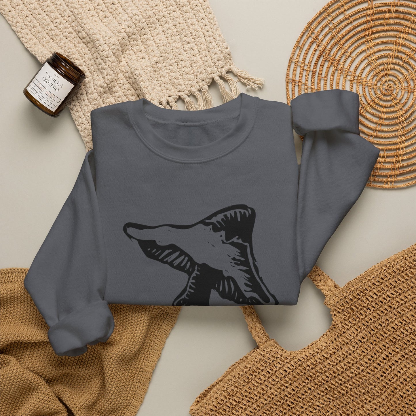 Manic Mushroom Crewneck Sweatshirt