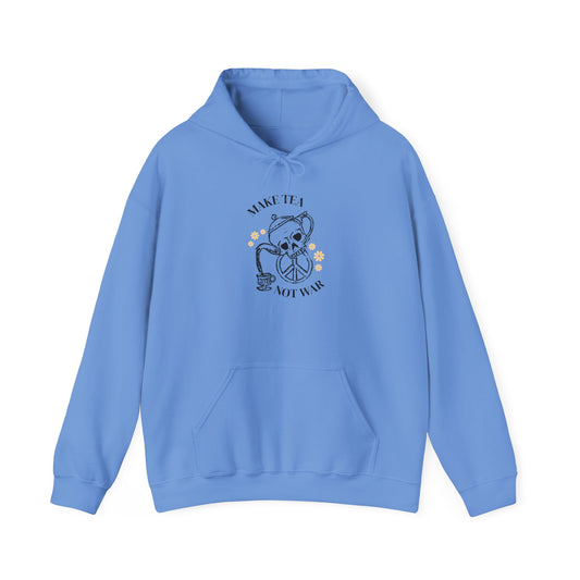 Make Tea Not War Hooded Sweatshirt