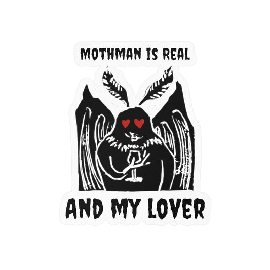 Mothman kiss-cut Sticker Decals