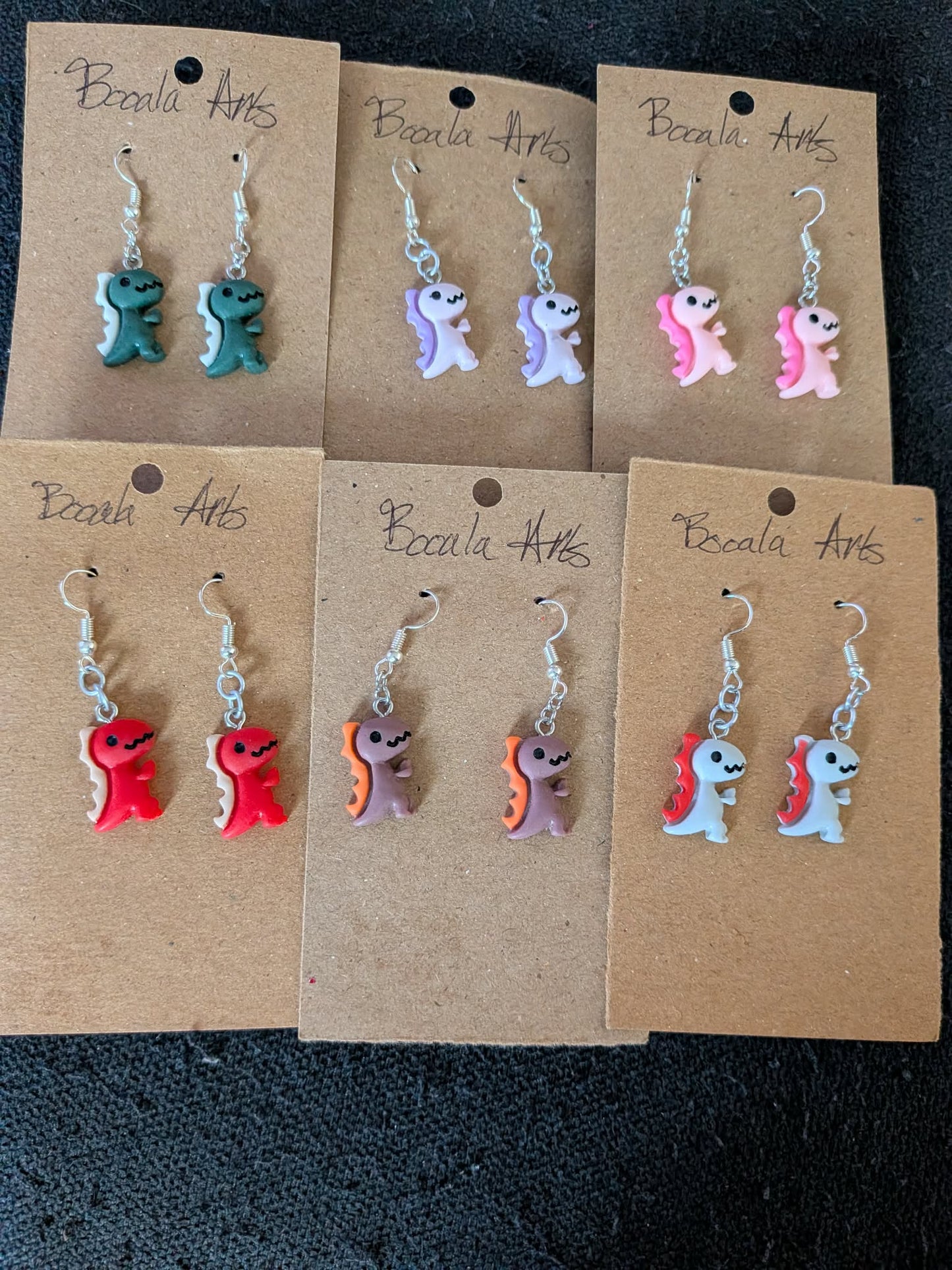 Dino Earrings