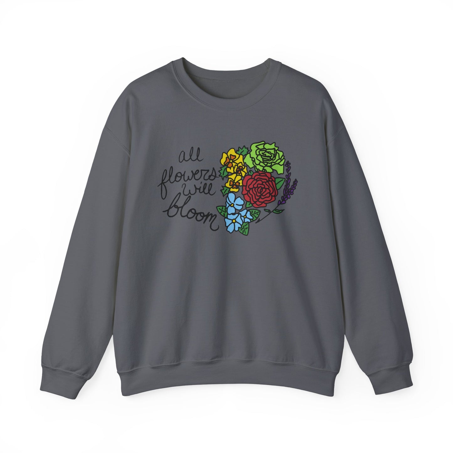 All Flowers Will Bloom Pride 2026 Sweatshirt