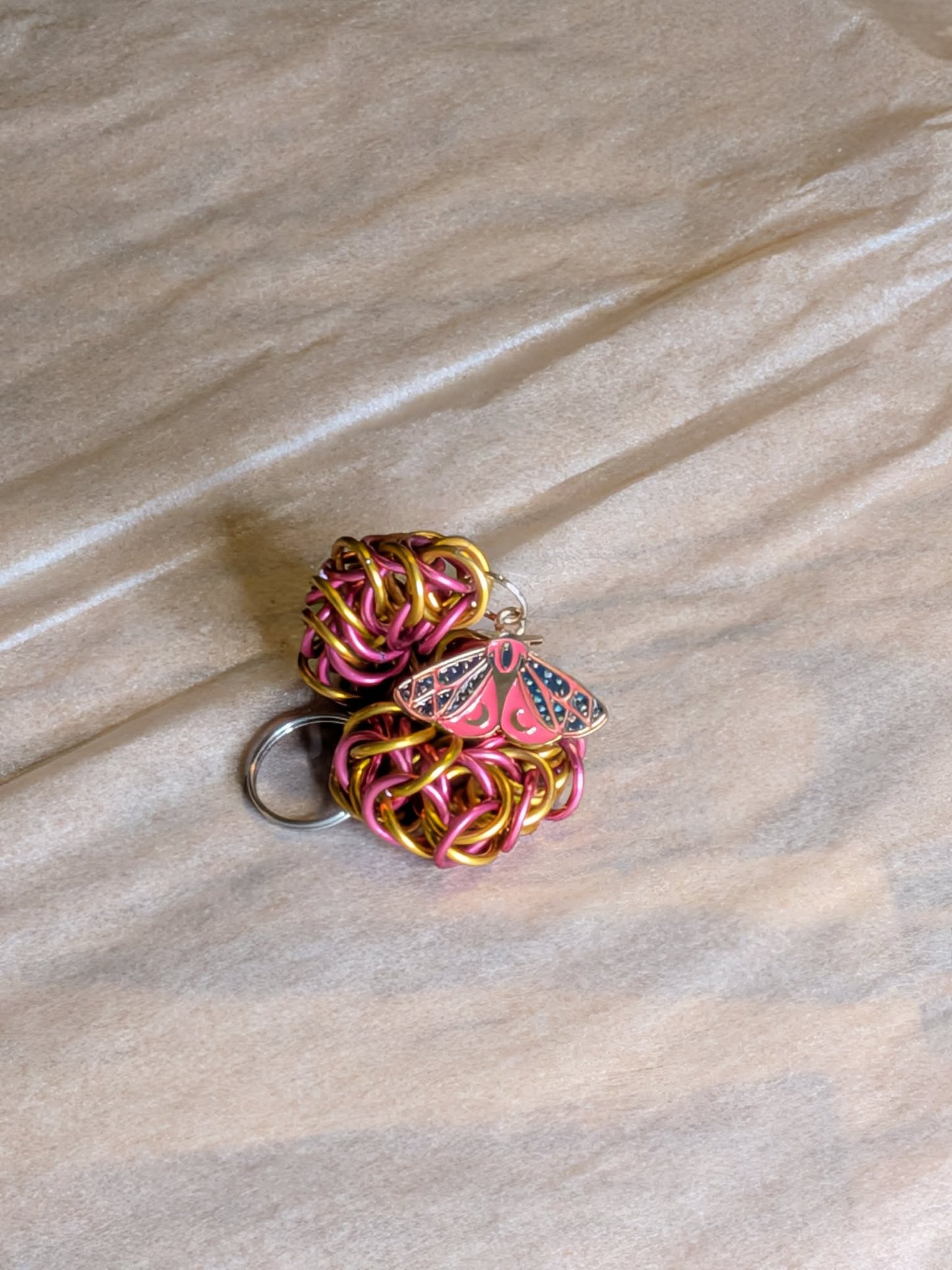 Box Weave Fidget Keychains - Animals