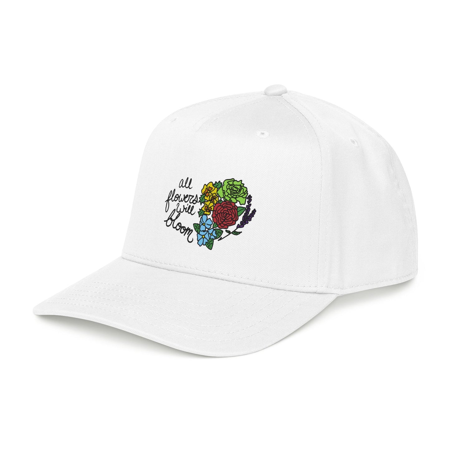 All Flowers Will Bloom Pride 2026 Baseball Cap