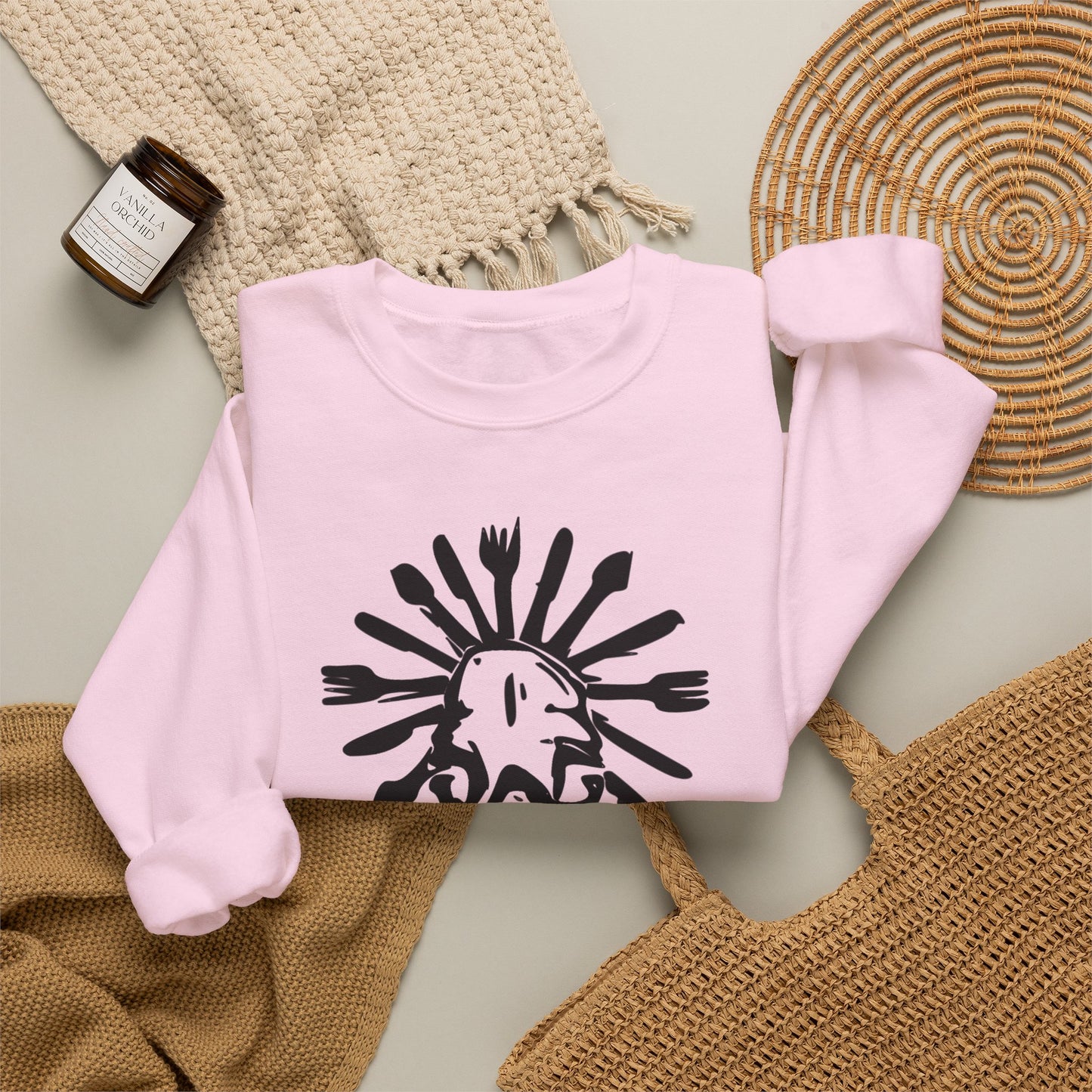 Culinary Crow Crewneck Sweatshirt