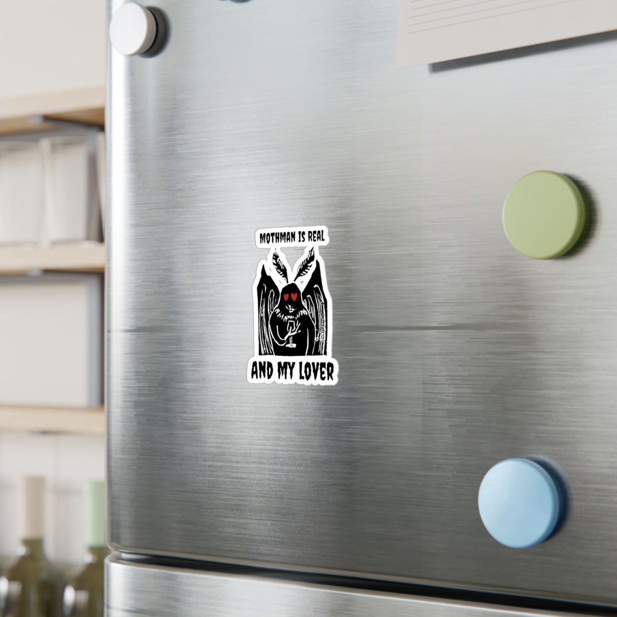 Mothman kiss-cut Sticker Decals