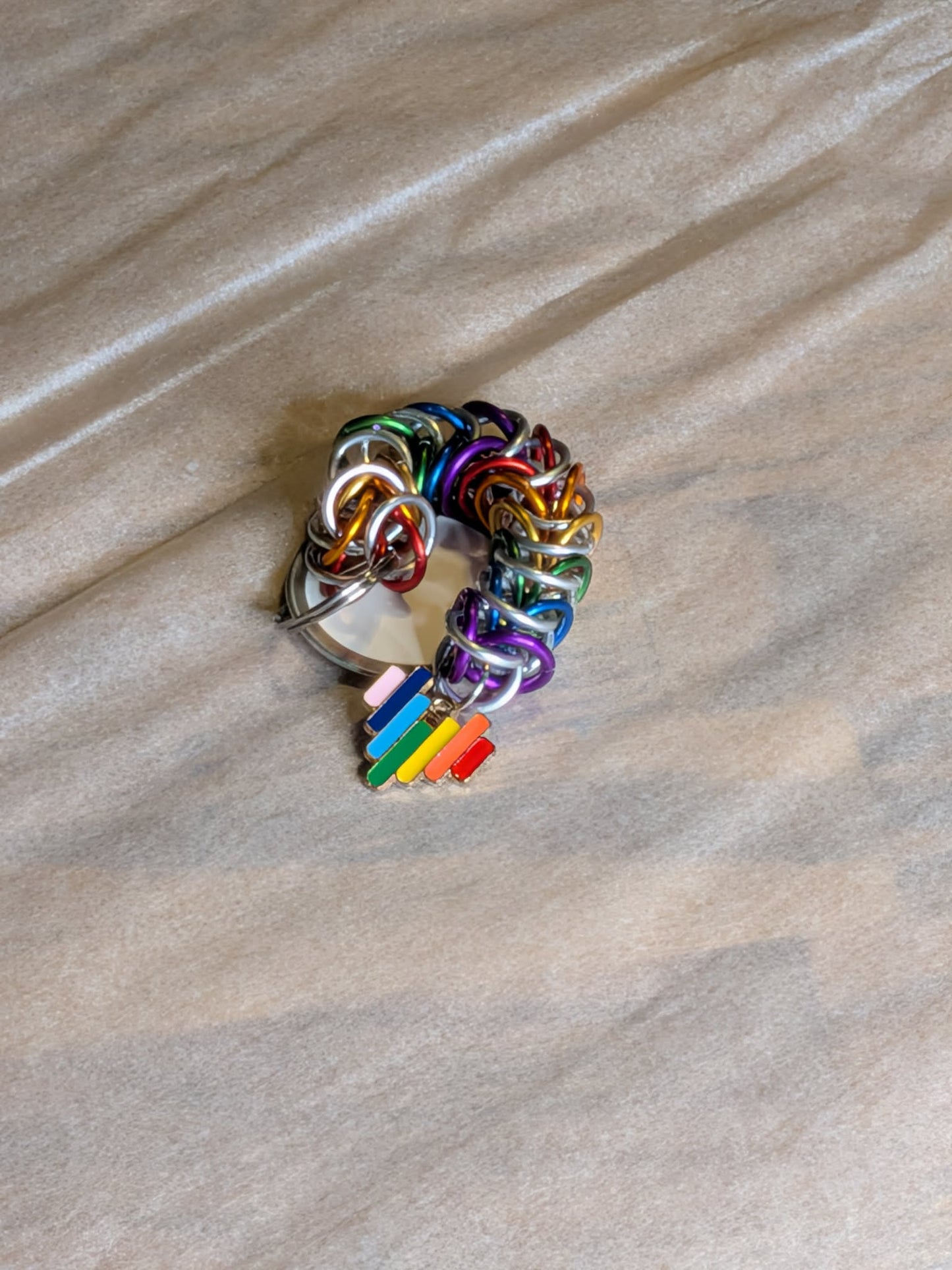 Box Weave Fidget Keychains - Pride Collection