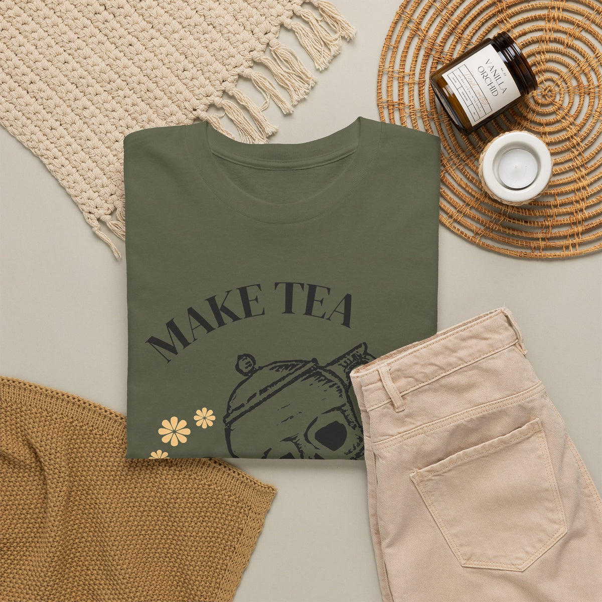 Make Tea Not War T-Shirt