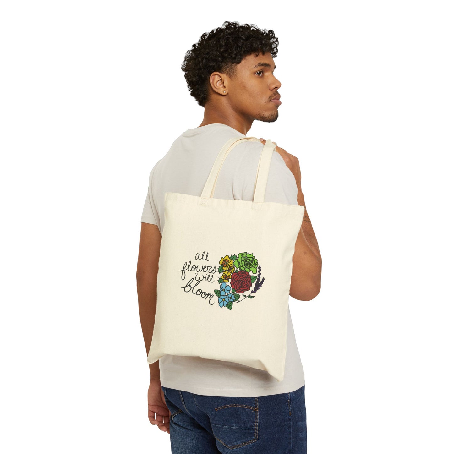 All Flowers Will Bloom Pride 2026 Tote Bag