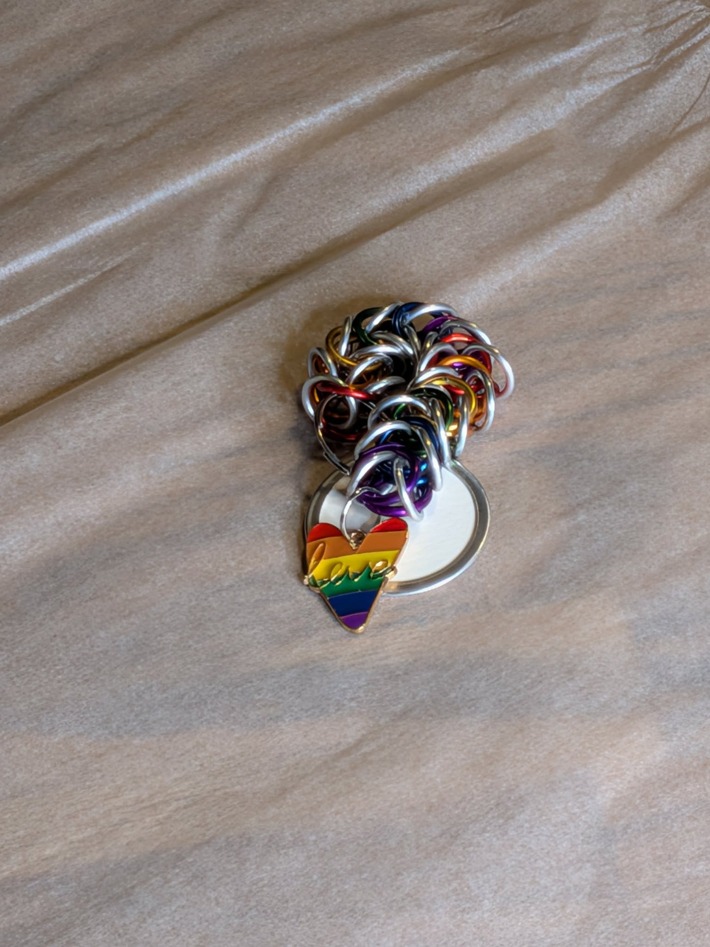 Box Weave Fidget Keychains - Pride Collection