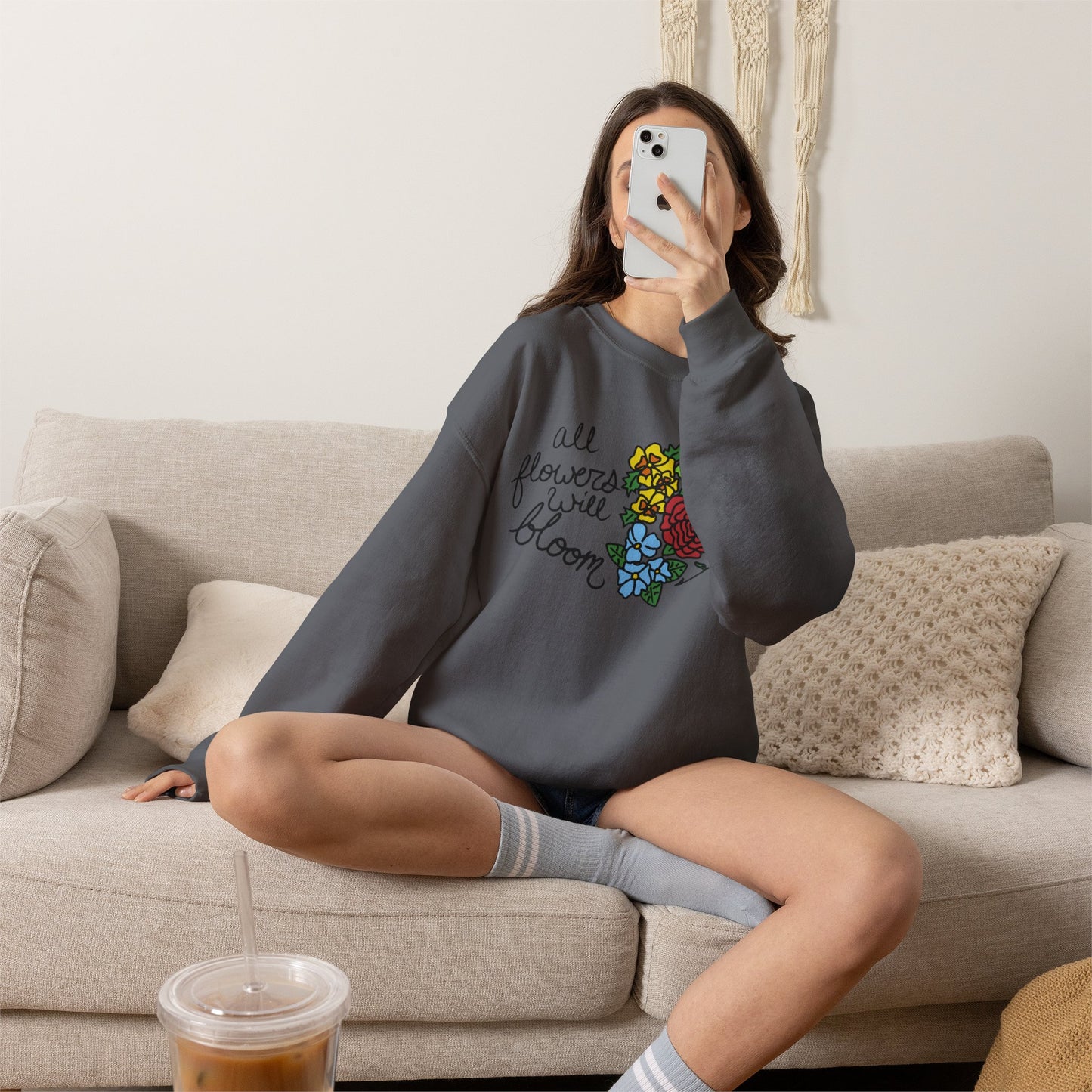 All Flowers Will Bloom Pride 2026 Sweatshirt