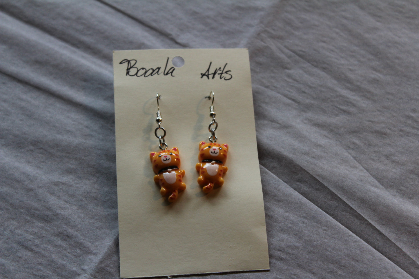 Classic Cat Charm Earrings
