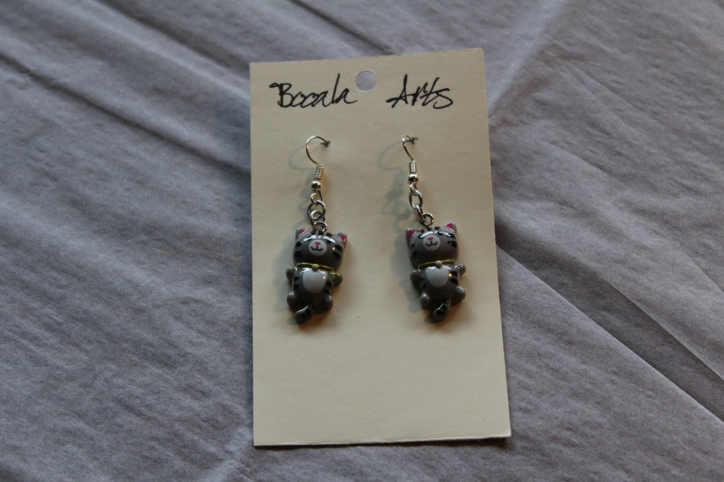 Classic Cat Charm Earrings