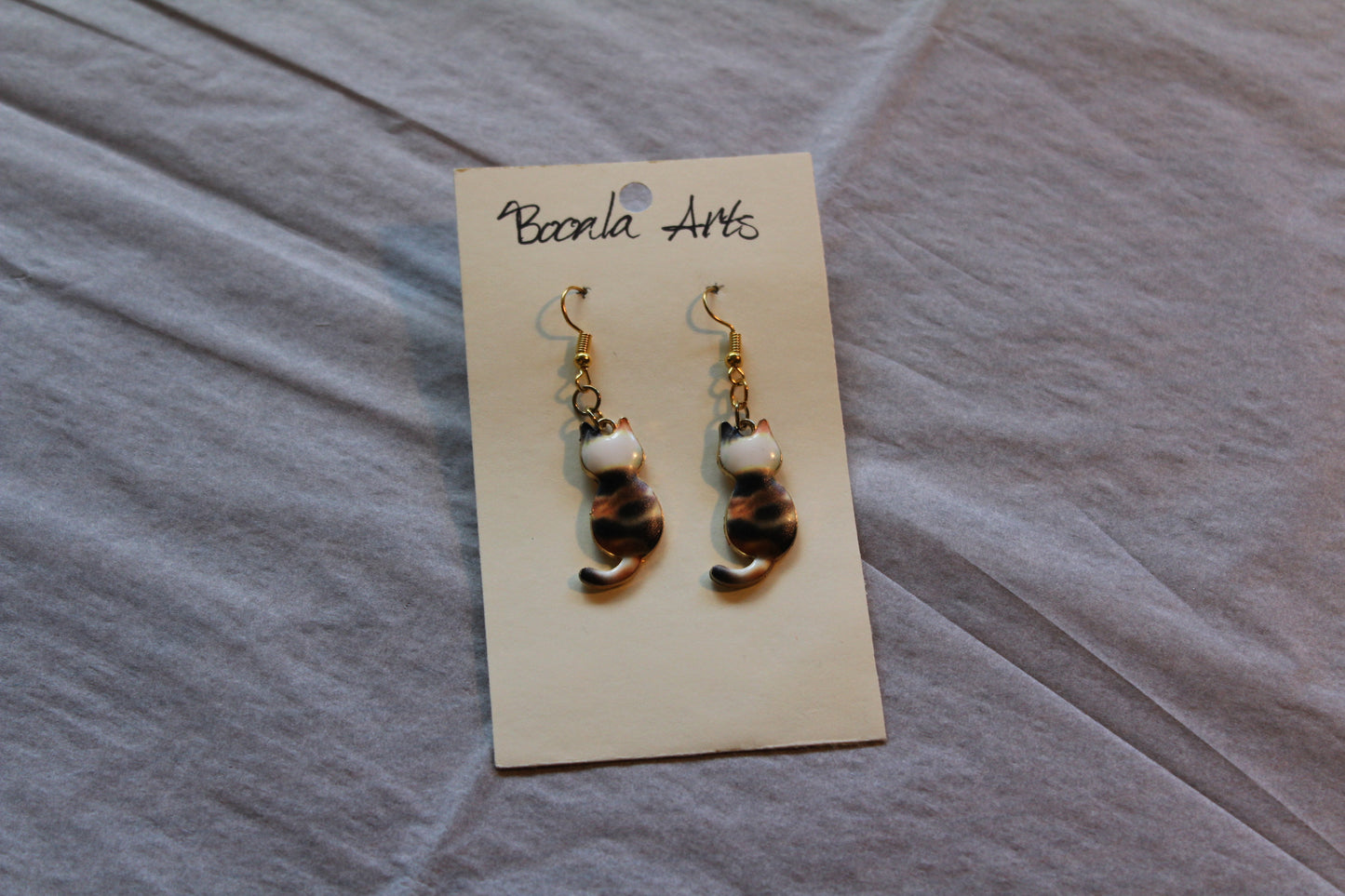 Seated Cat Earrings