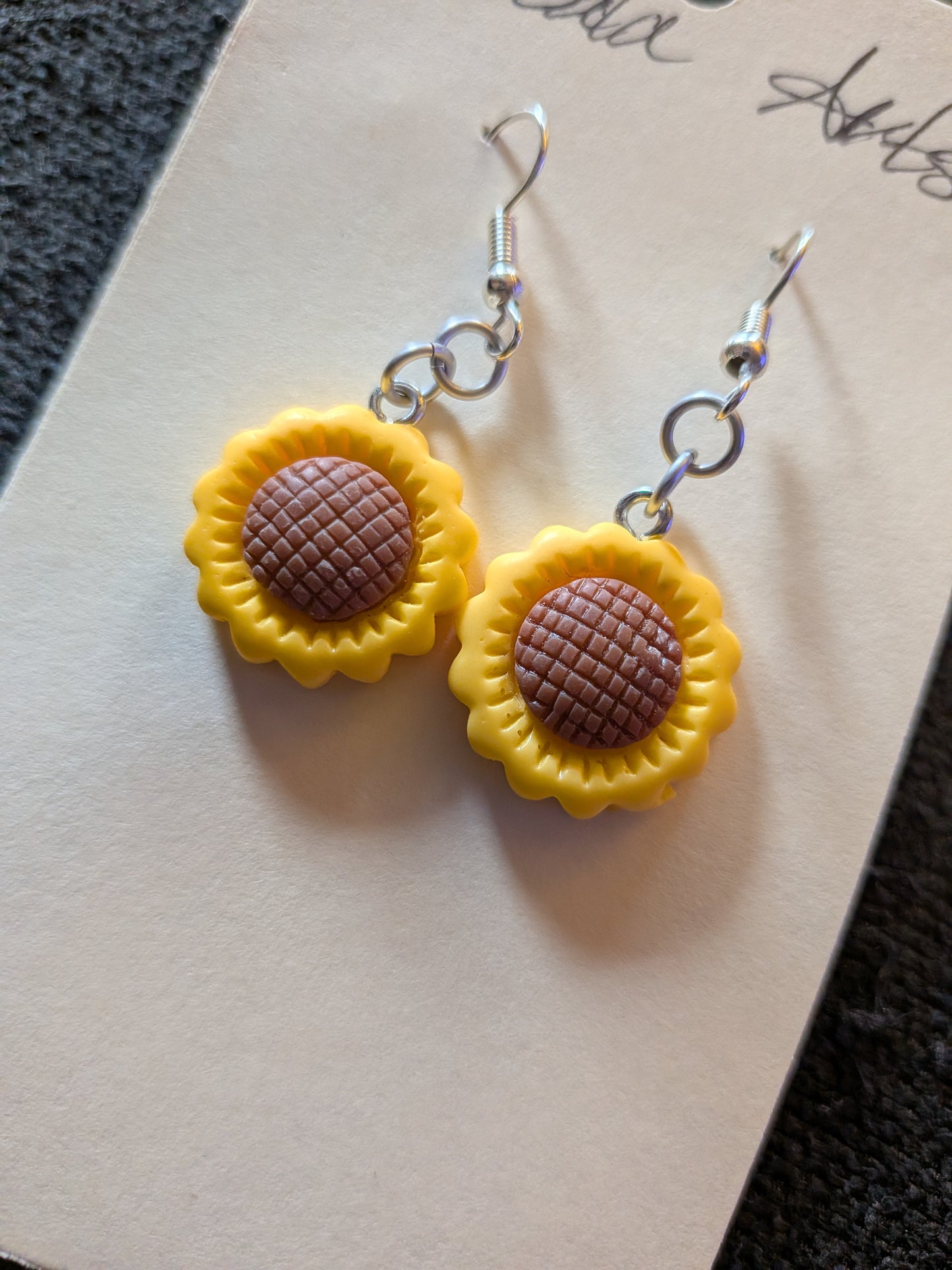 Chunky Sunflower Earrings