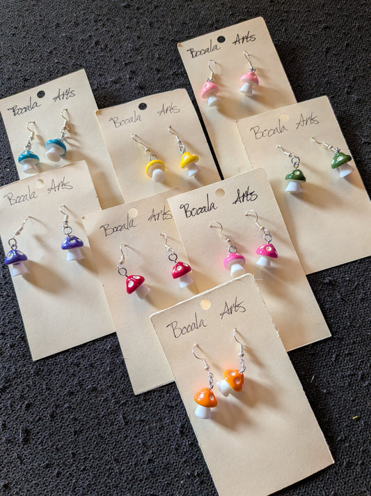 Mushroom Earrings