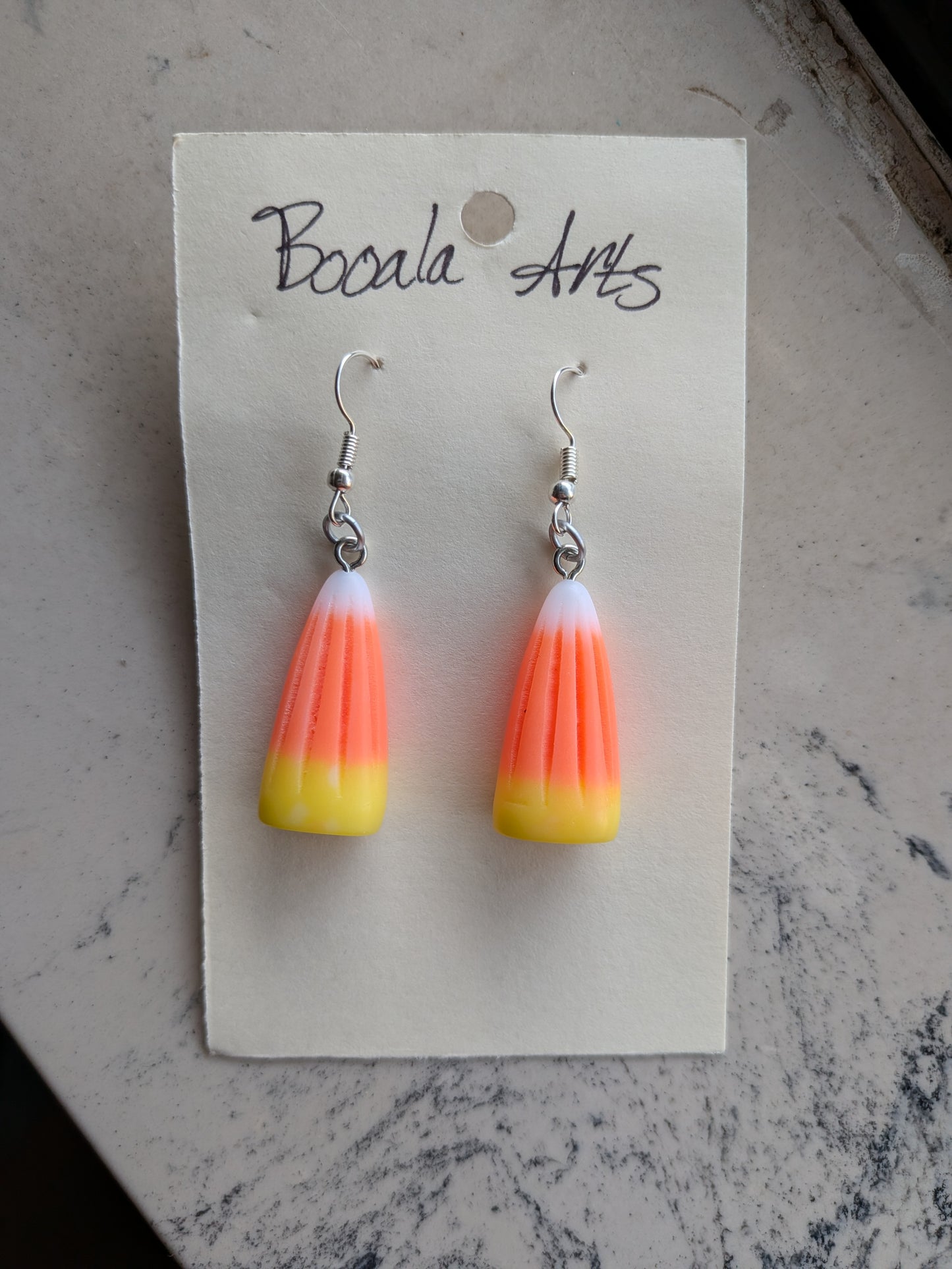 Candy Corn Earrings