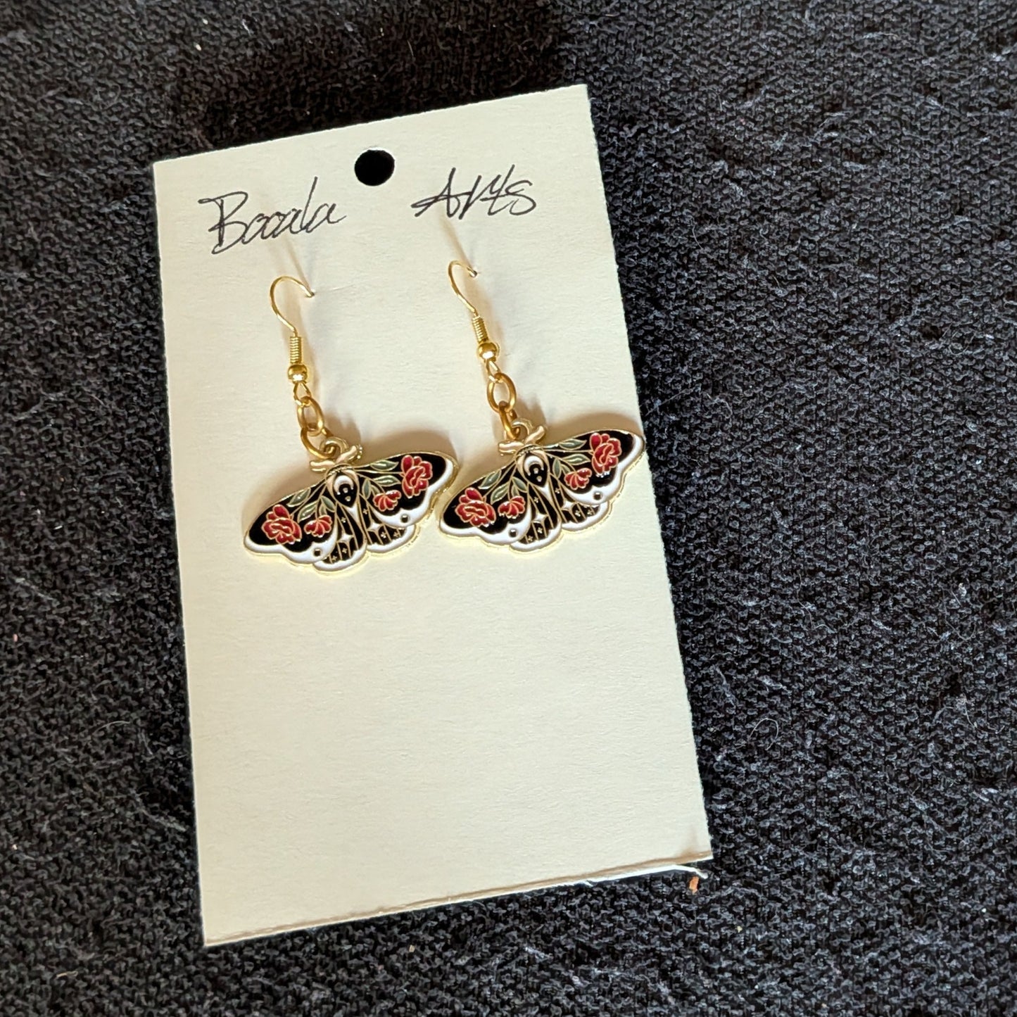 Moth Earrings