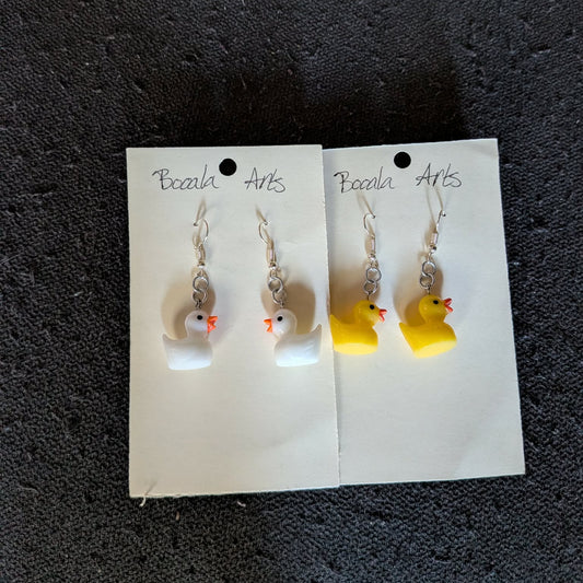 Duck Earrings