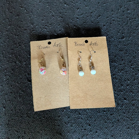Delicate Orb Earrings