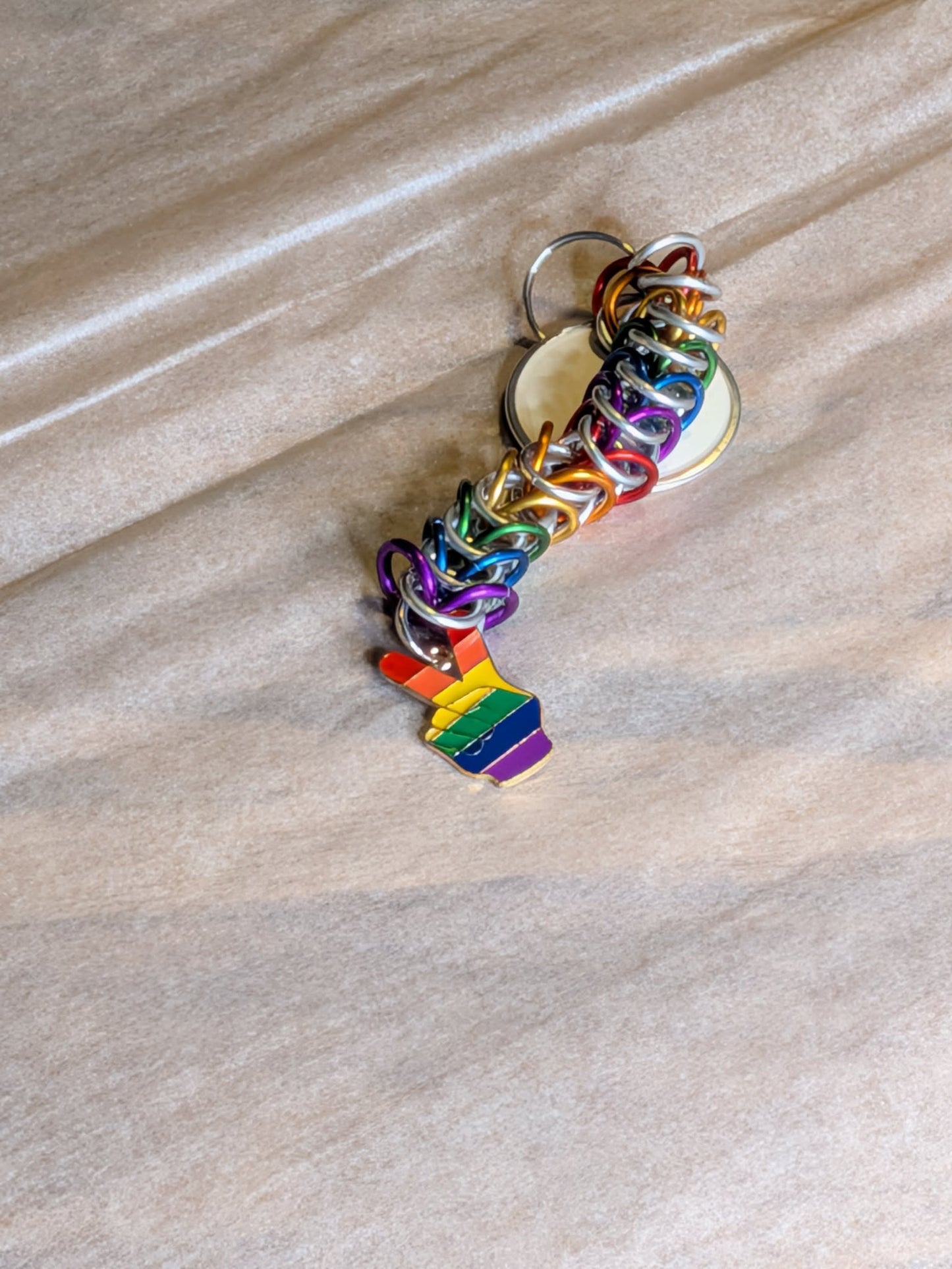 Box Weave Fidget Keychains - Pride Collection